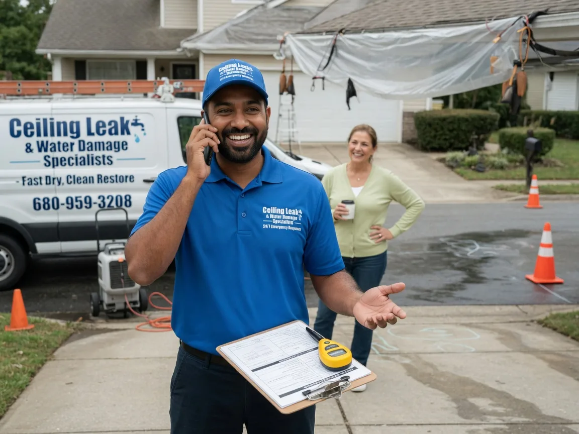 Ceiling Leak Cleanup Wesco, MO FAQs